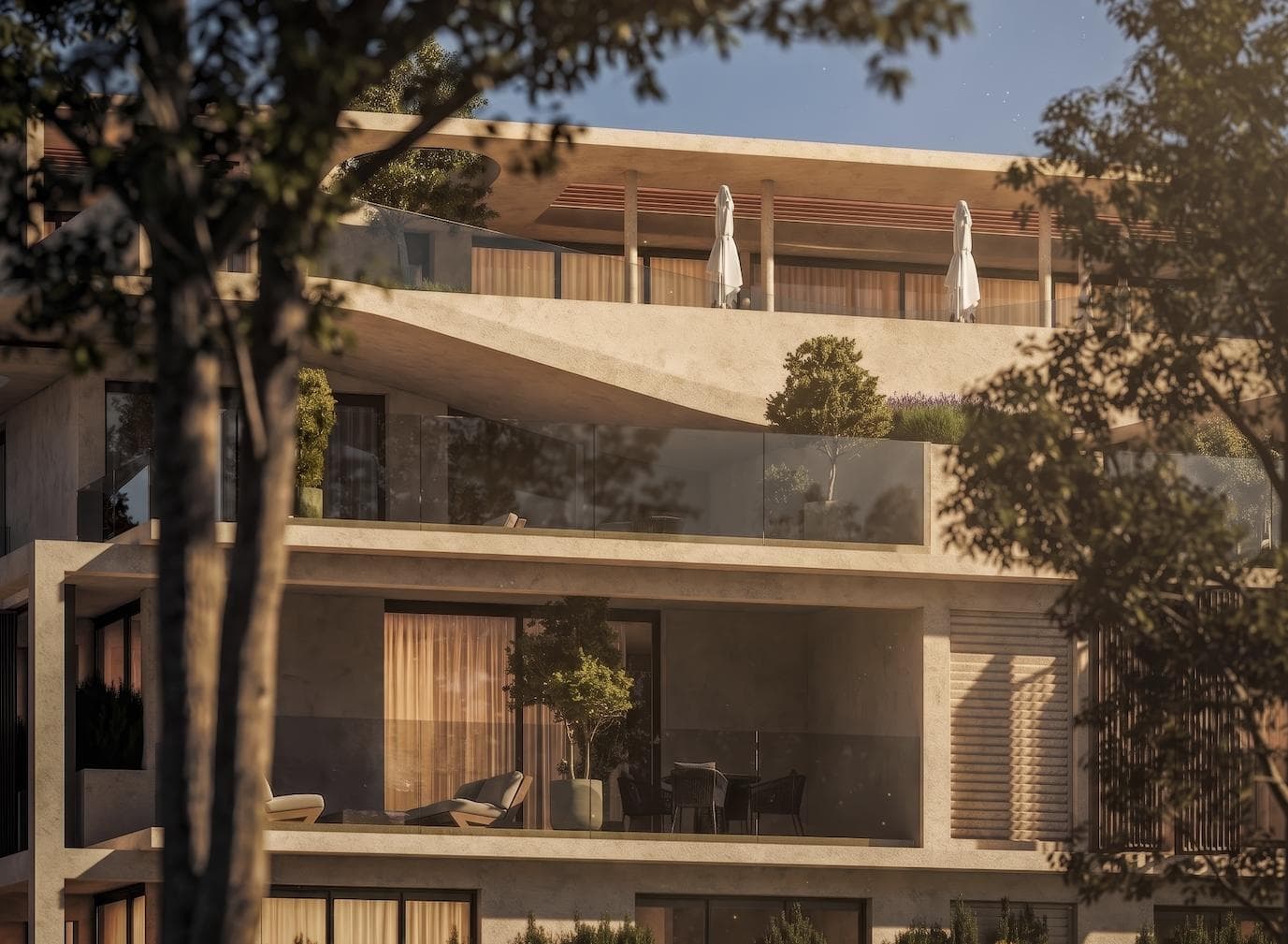 1-bedrooms apartments in Paphos, Cyprus.