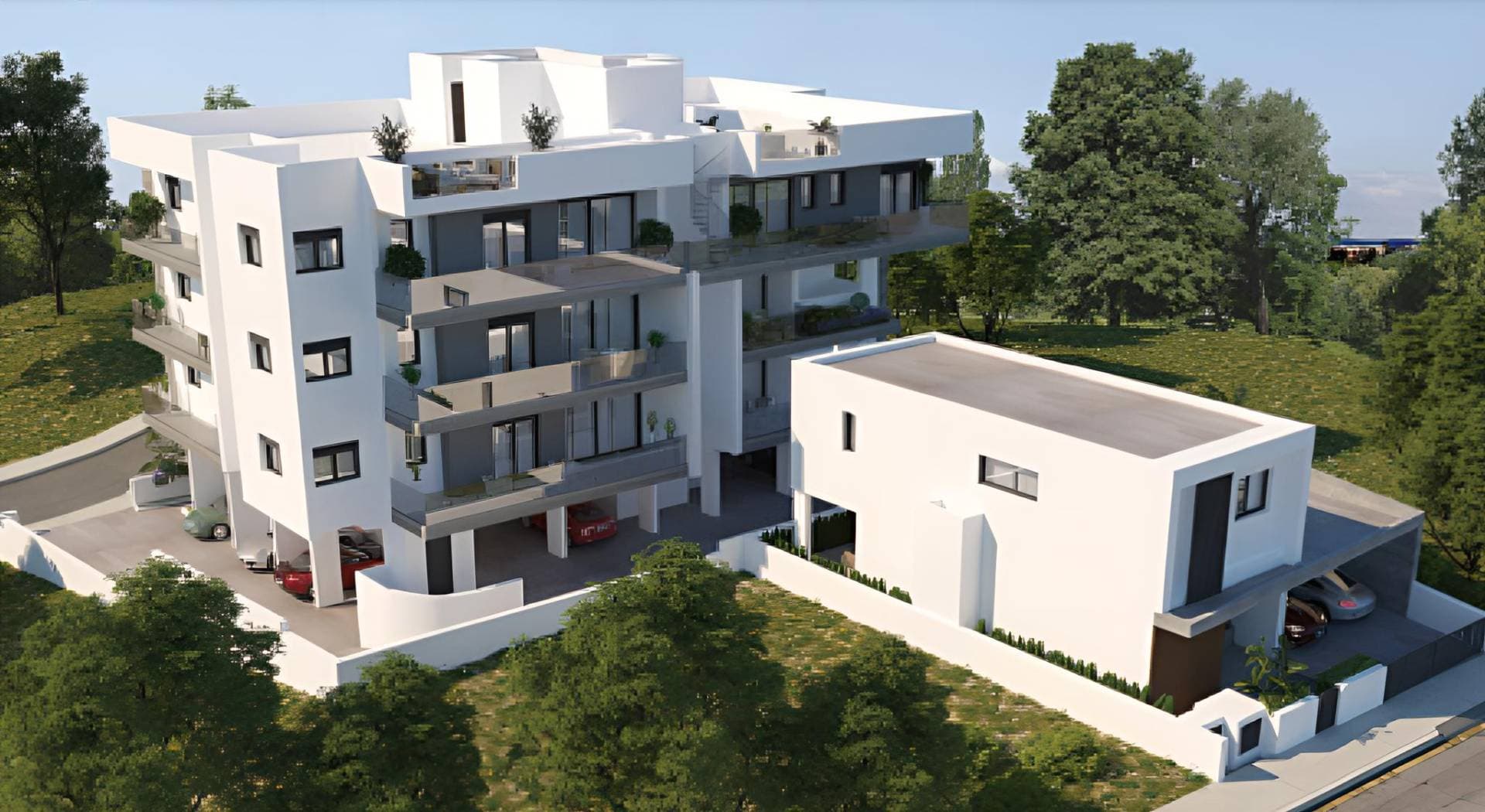 3-bedrooms apartments in Limassol, Cyprus.