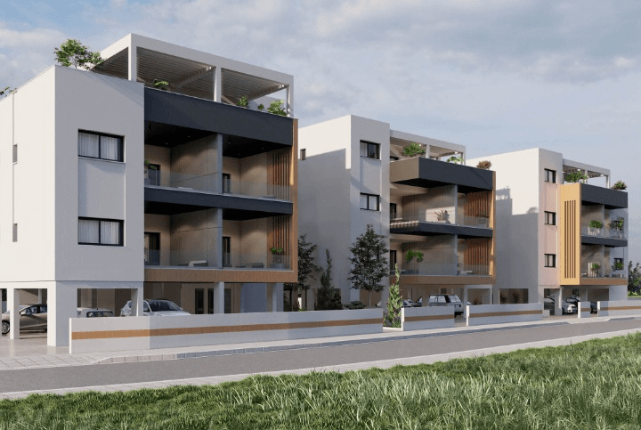 2-bedrooms apartments in Limassol, Cyprus.