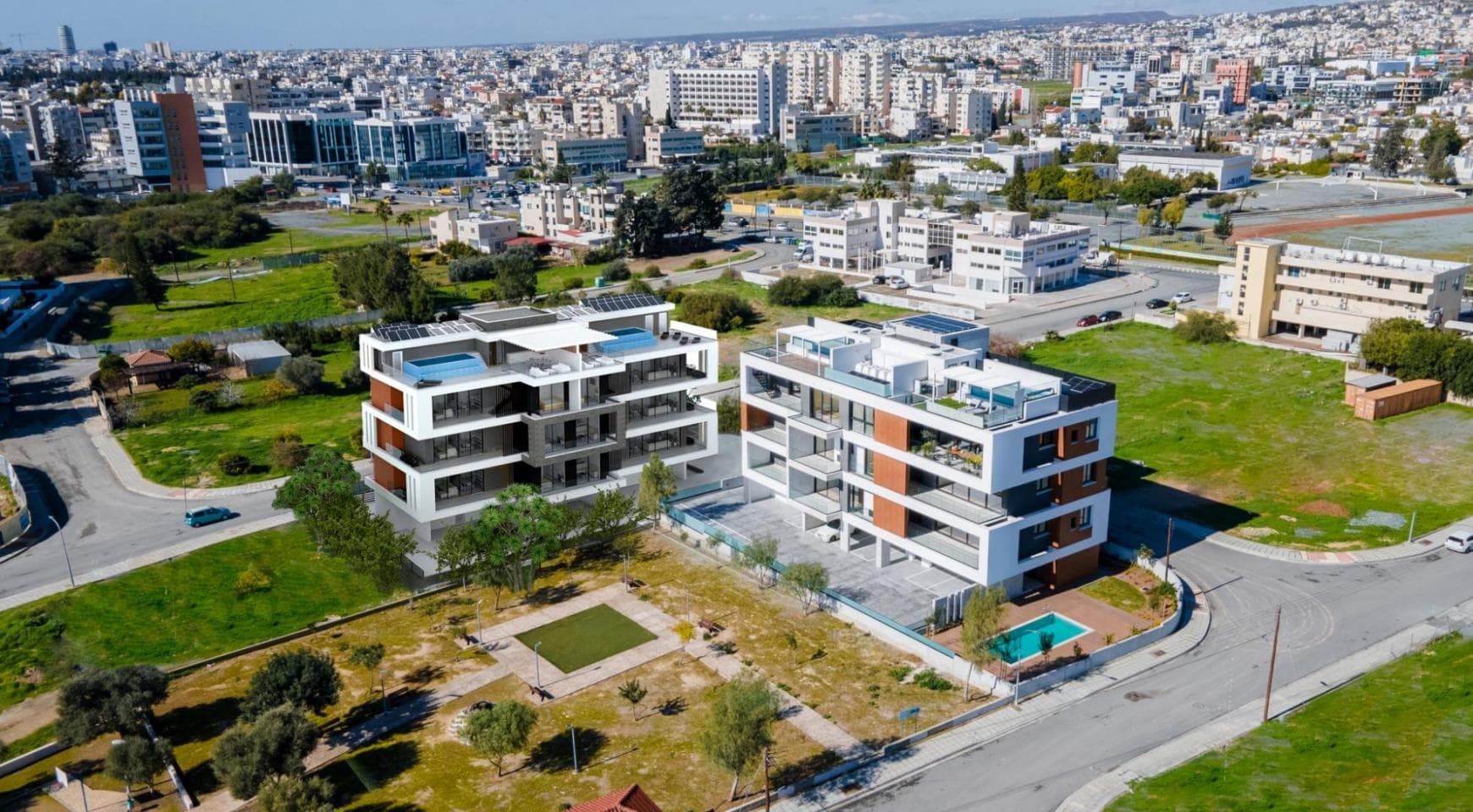 3-bedrooms apartments in Limassol, Cyprus.