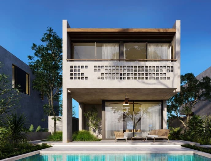 3-bedrooms house in Paphos, Cyprus.
