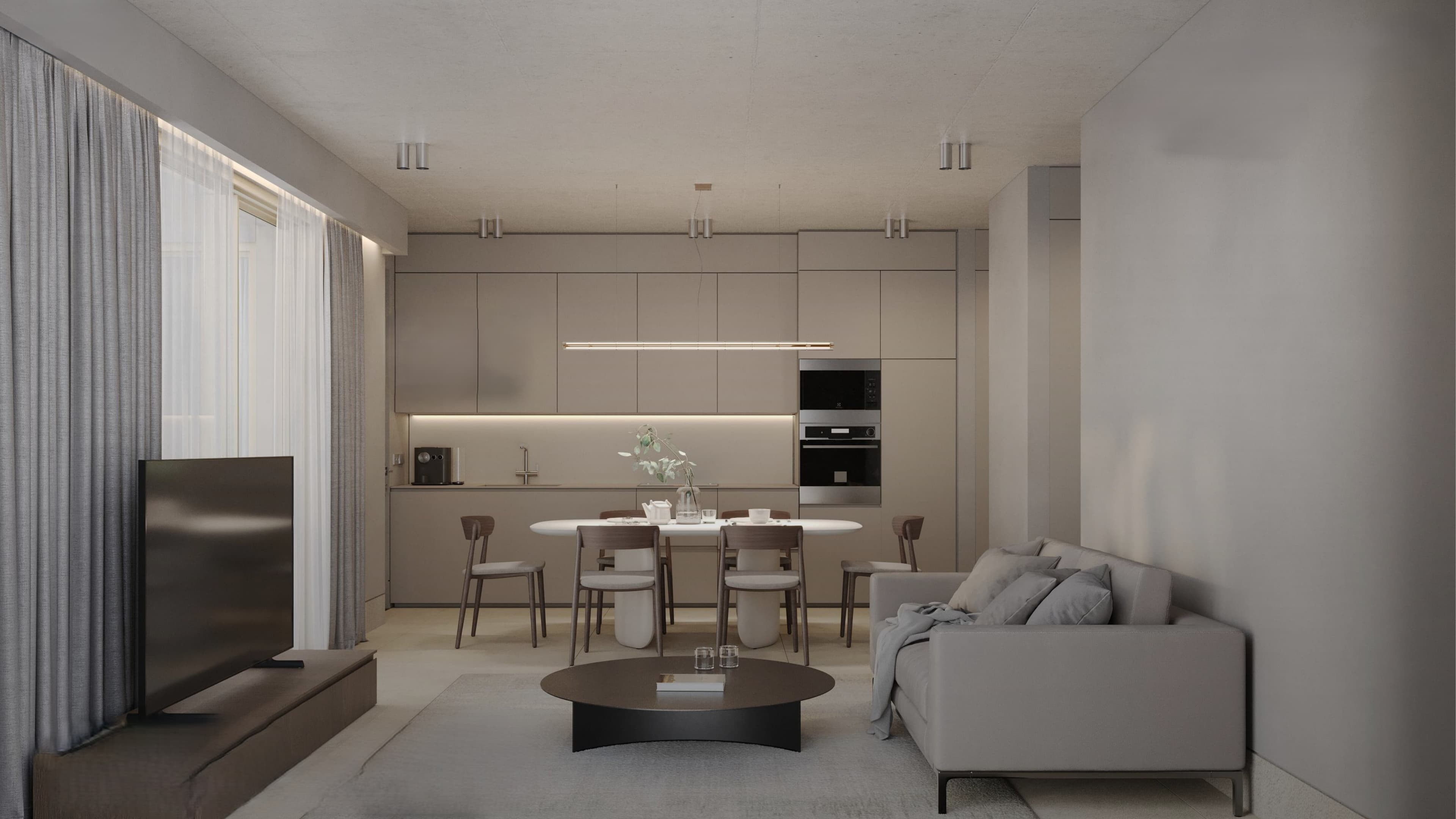 2-bedrooms apartments in Paphos, Cyprus.