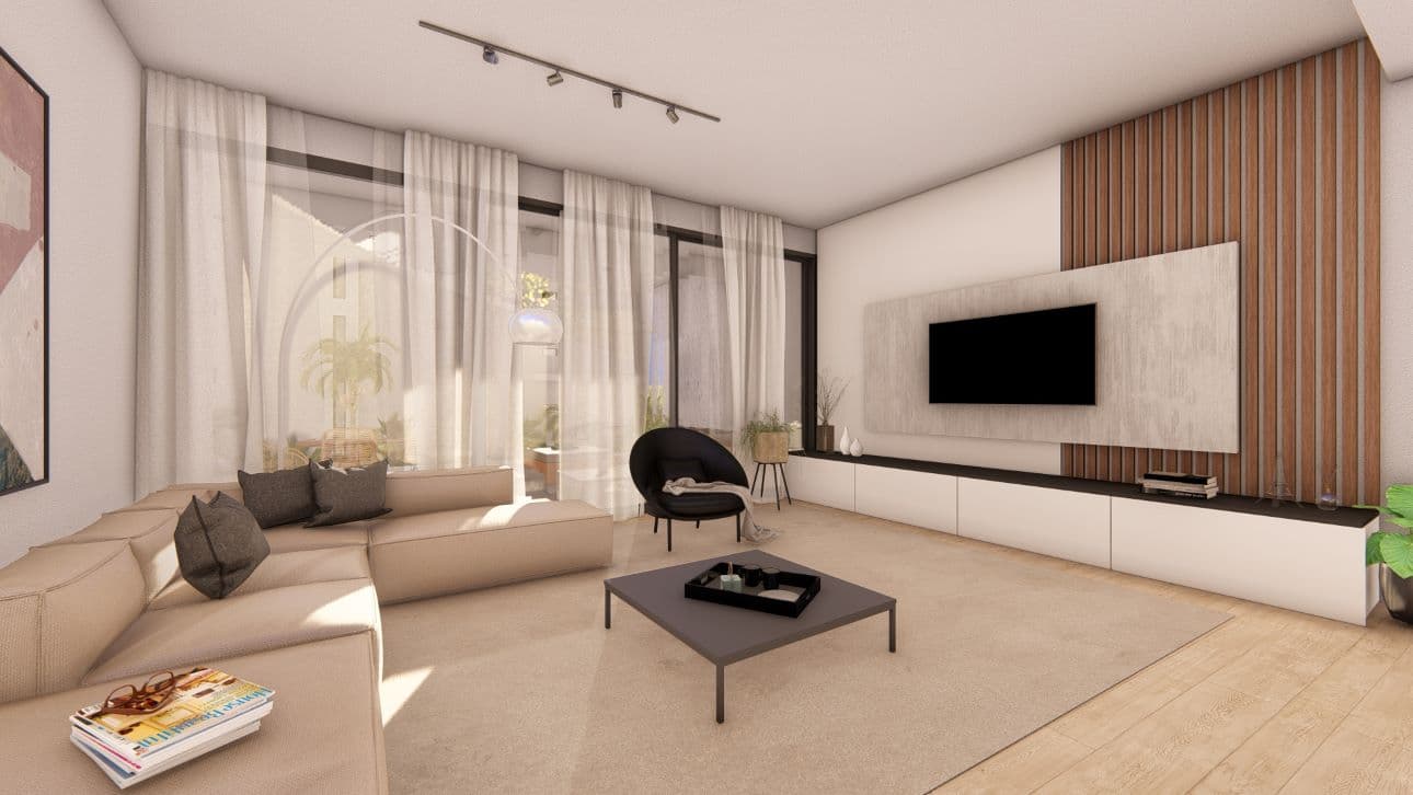 3-bedrooms apartments in Limassol, Cyprus.