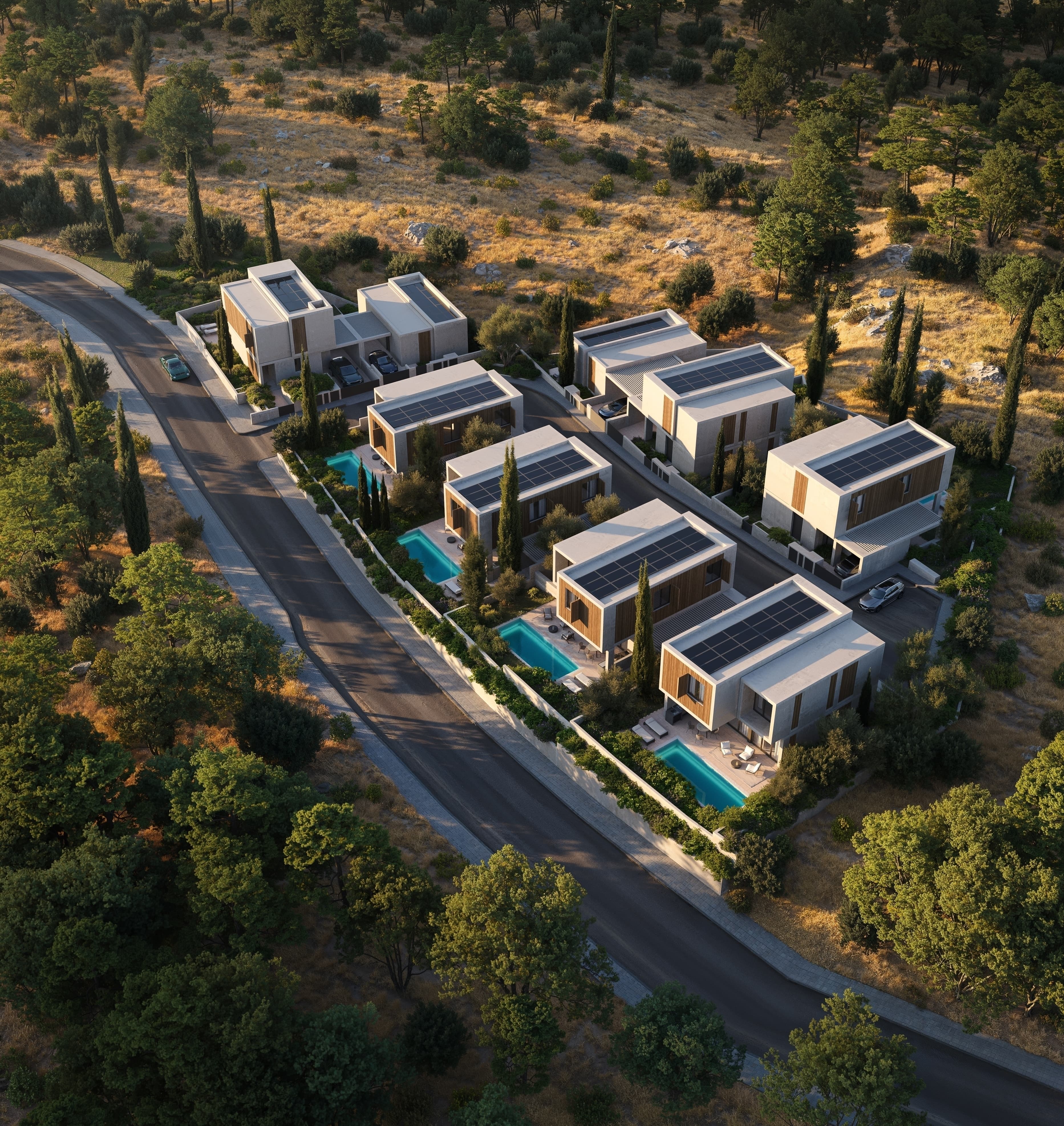 3-bedrooms house in Limassol, Cyprus.