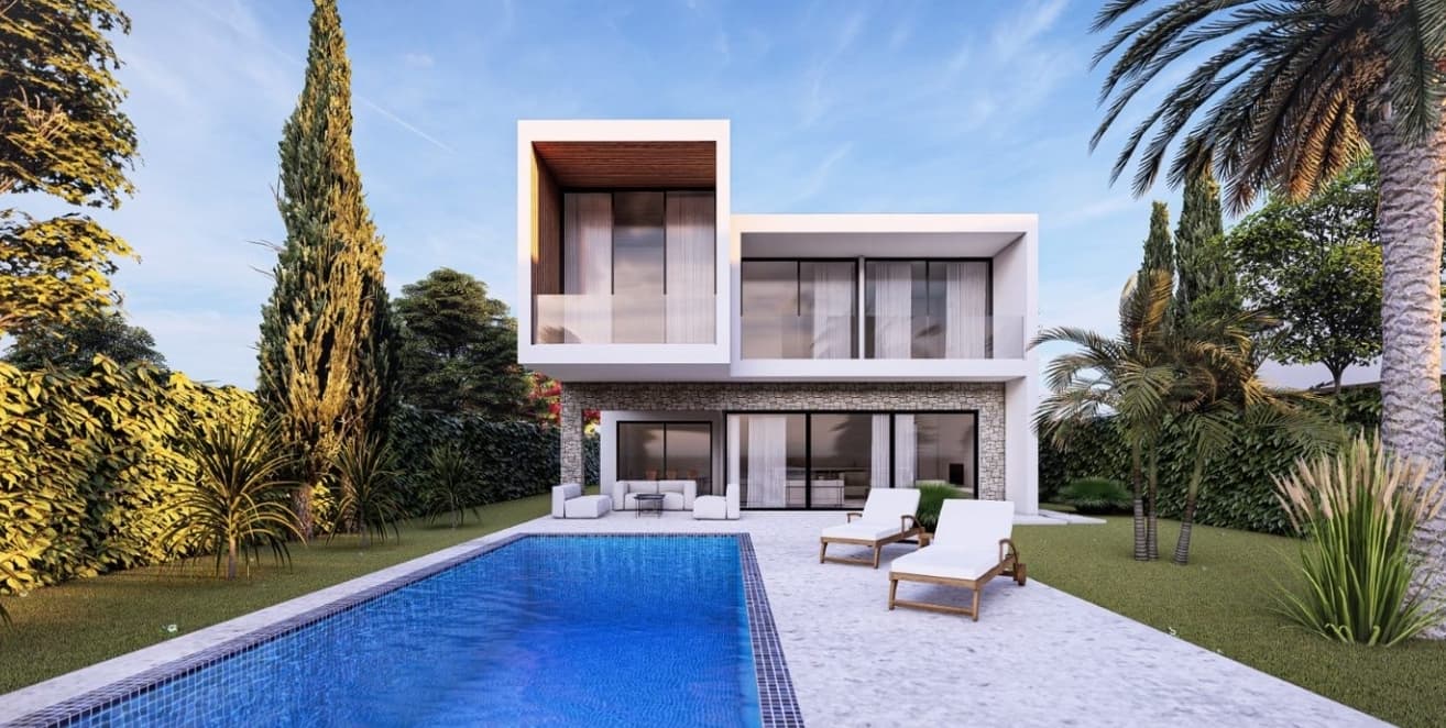 4-bedrooms house in Paphos, Cyprus.