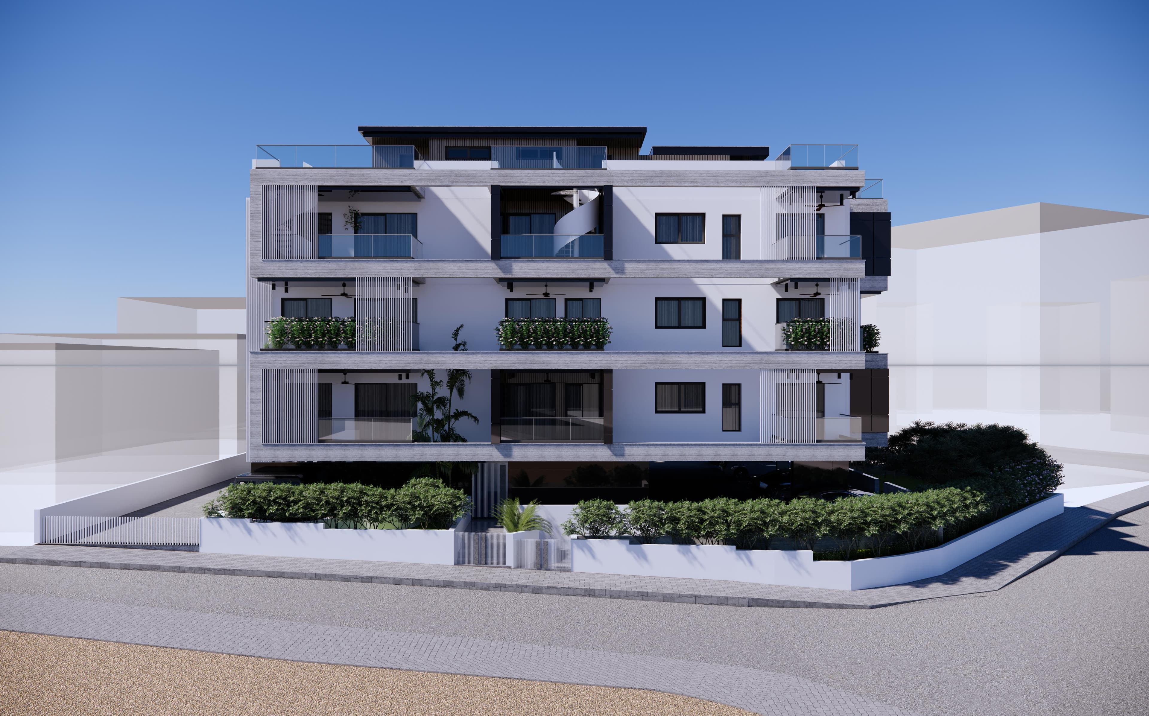 1-bedrooms apartments in Limassol, Cyprus.