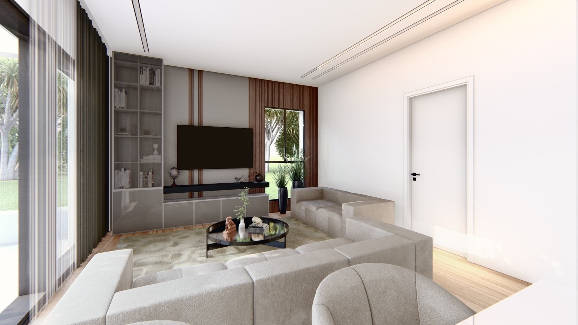 2-bedrooms apartments in Limassol, Cyprus.