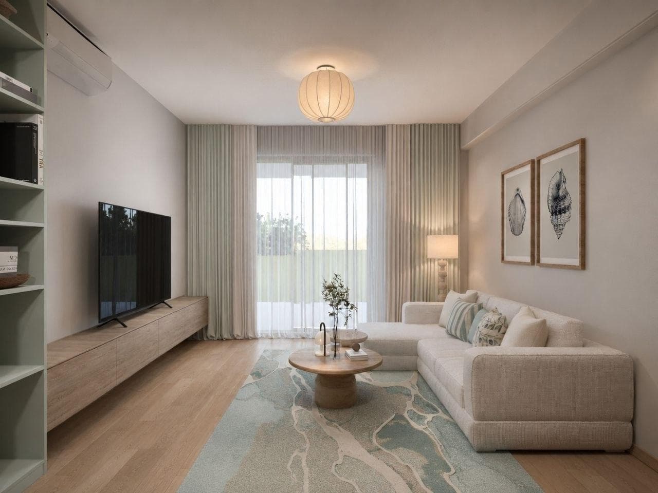 2-bedrooms apartments in Larnaca, Cyprus.