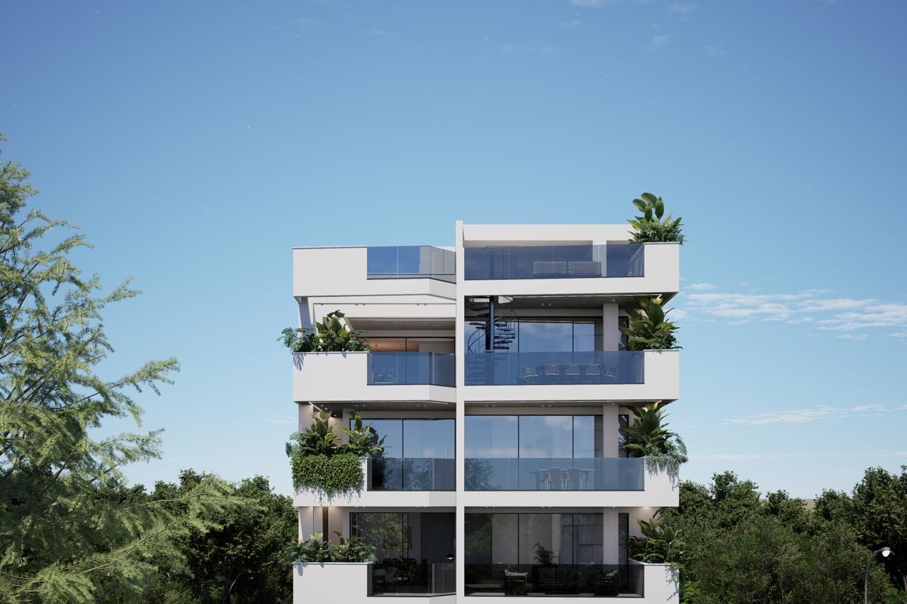 2-bedrooms apartments in Nicosia, Cyprus.
