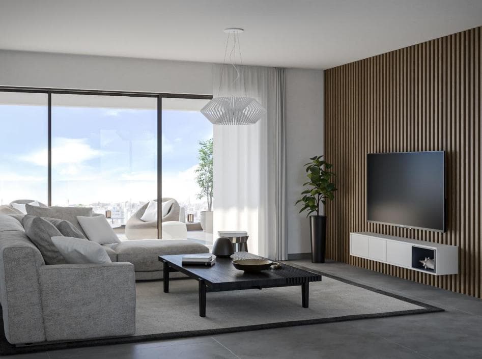 2-bedrooms apartments in Nicosia, Cyprus.