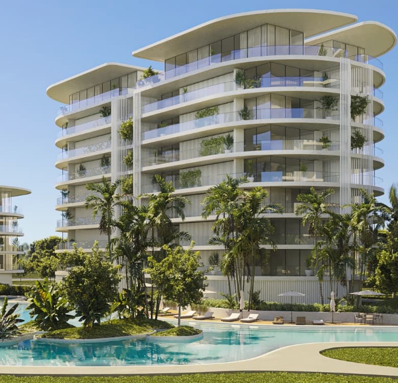 2-bedrooms apartments in Nicosia, Cyprus.