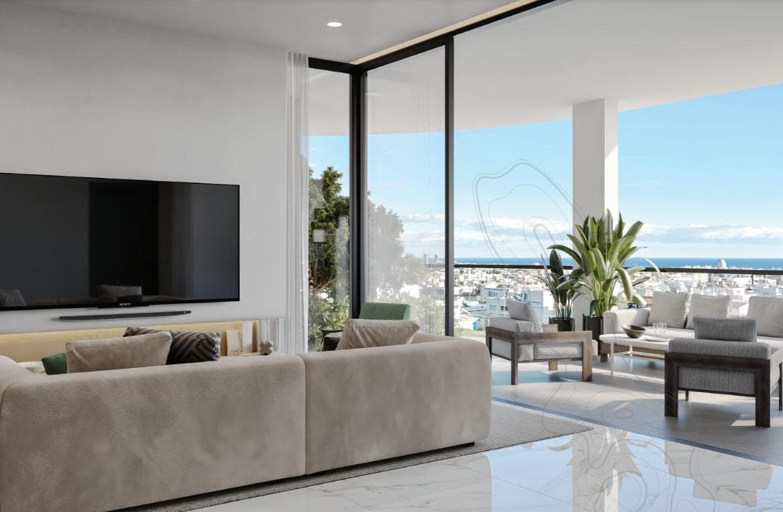 2-bedrooms apartments in Limassol, Cyprus.