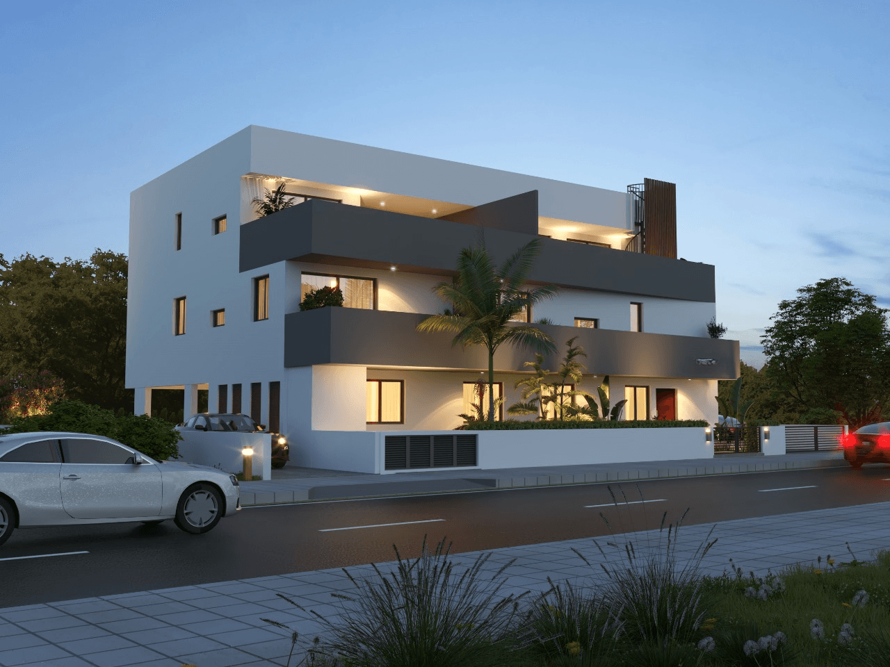 3-bedrooms apartments in Larnaca, Cyprus.