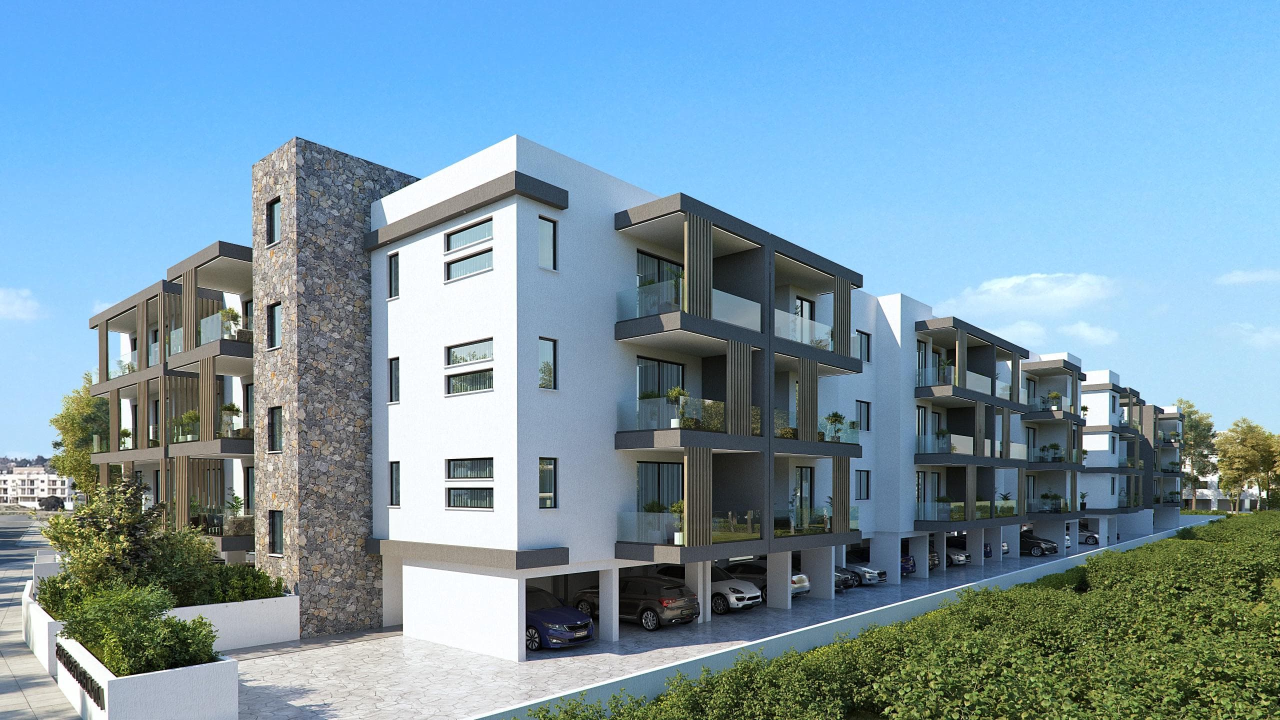 3-bedrooms apartments in Famagusta, Cyprus.