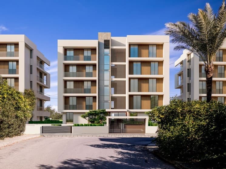 2-bedrooms apartments in Nicosia, Cyprus.