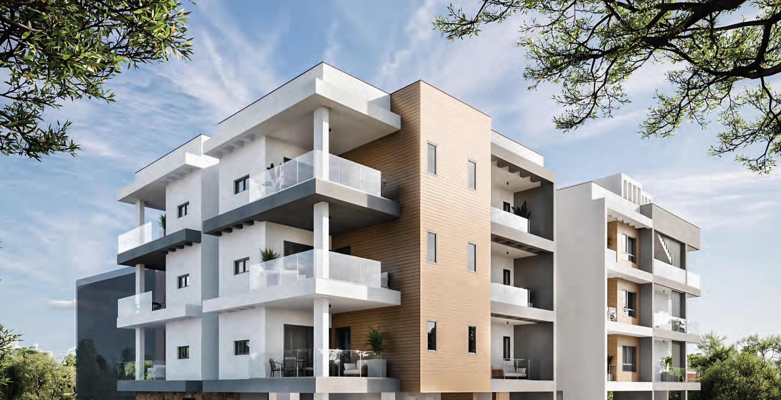 2-bedrooms apartments in Limassol, Cyprus.