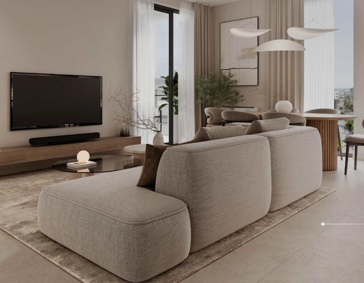 2-bedrooms apartments in Limassol, Cyprus.