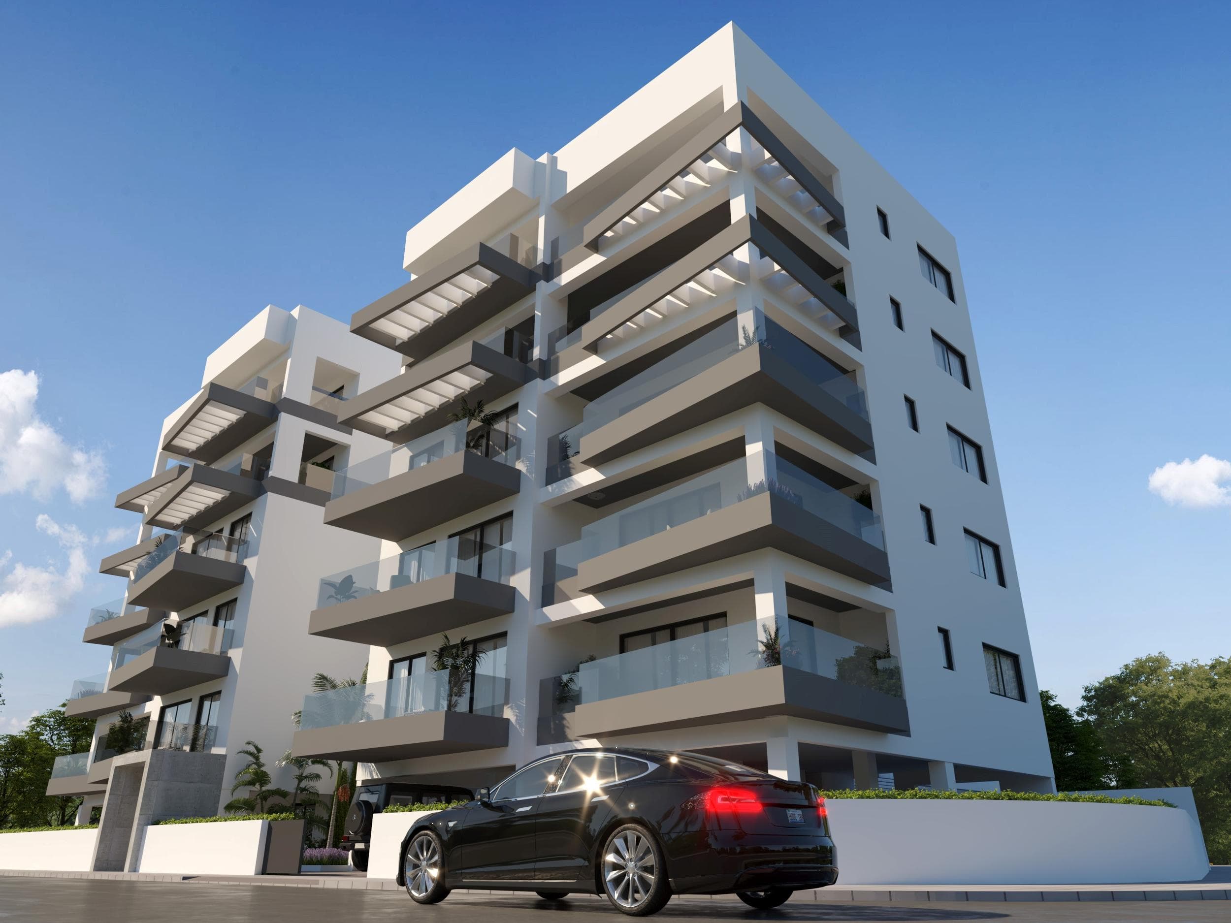 3-bedrooms apartments in Nicosia, Cyprus.
