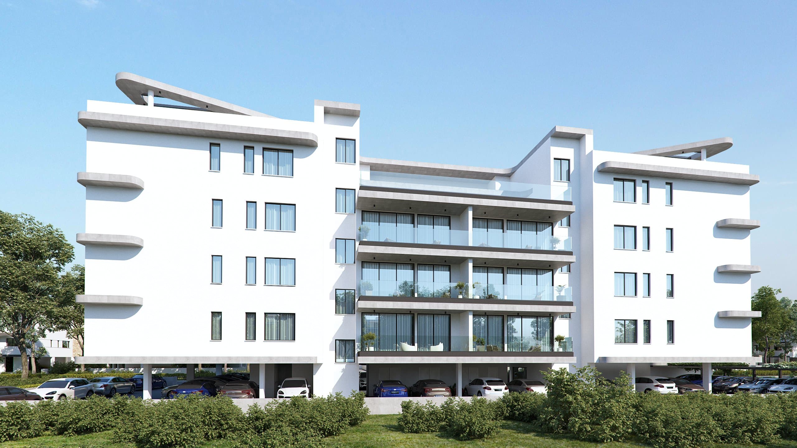 2-bedrooms apartments in Larnaca, Cyprus.