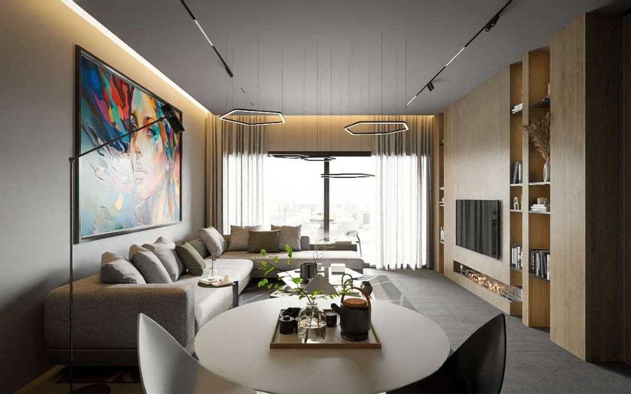 2-bedrooms apartments in Larnaca, Cyprus.