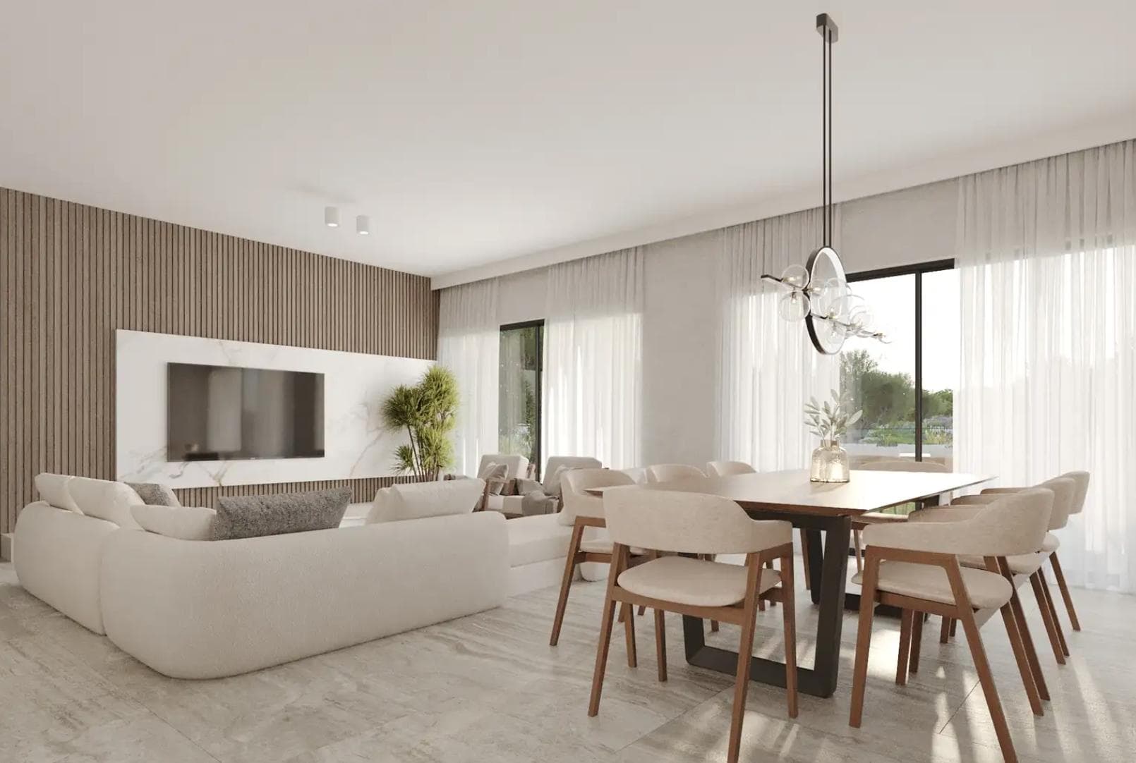 3-bedrooms house in Limassol, Cyprus.