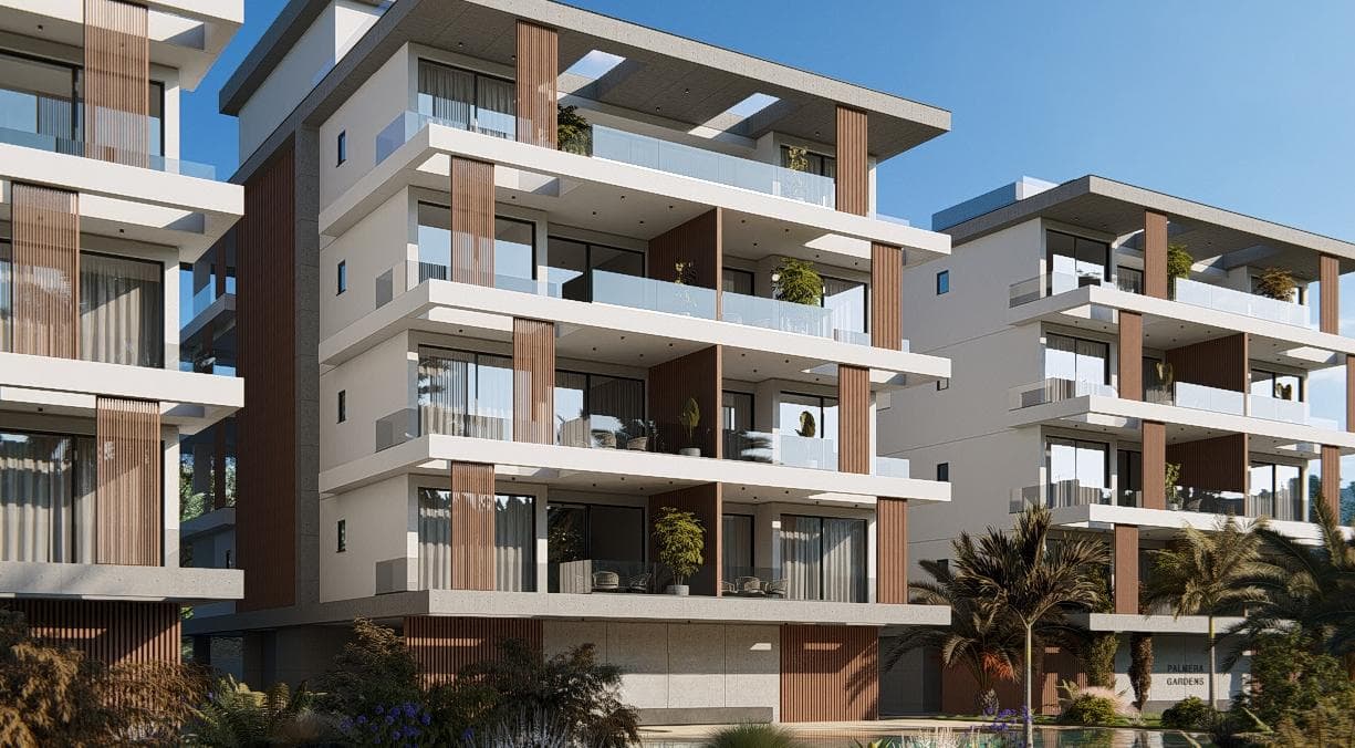 1-bedrooms apartments in Limassol, Cyprus.
