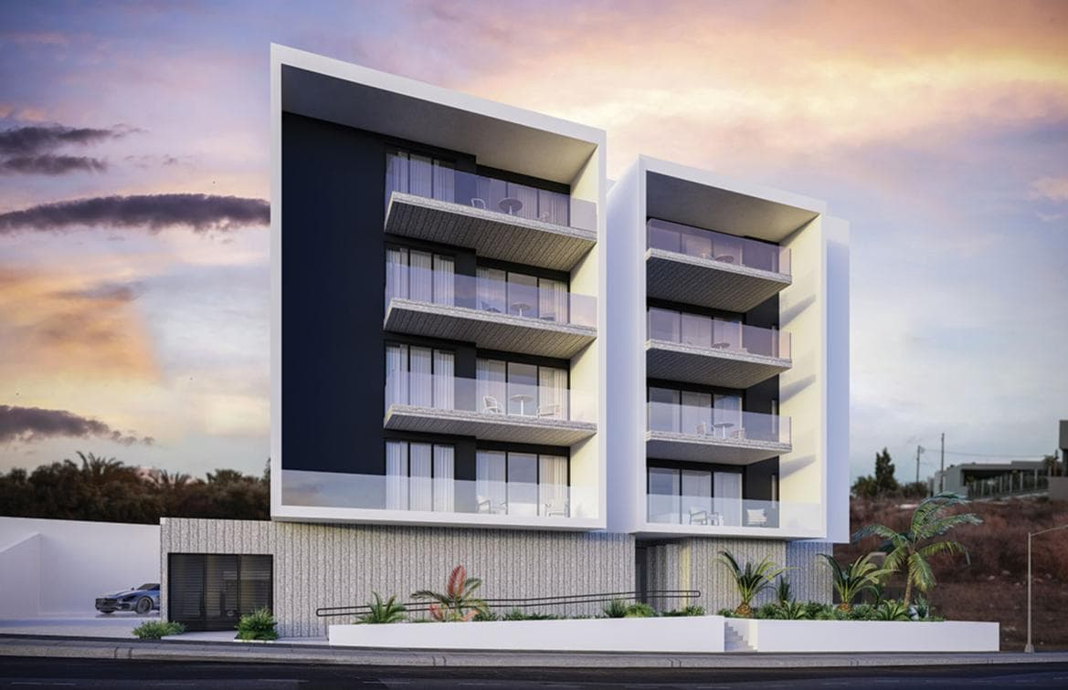 2-bedrooms apartments in Nicosia, Cyprus.