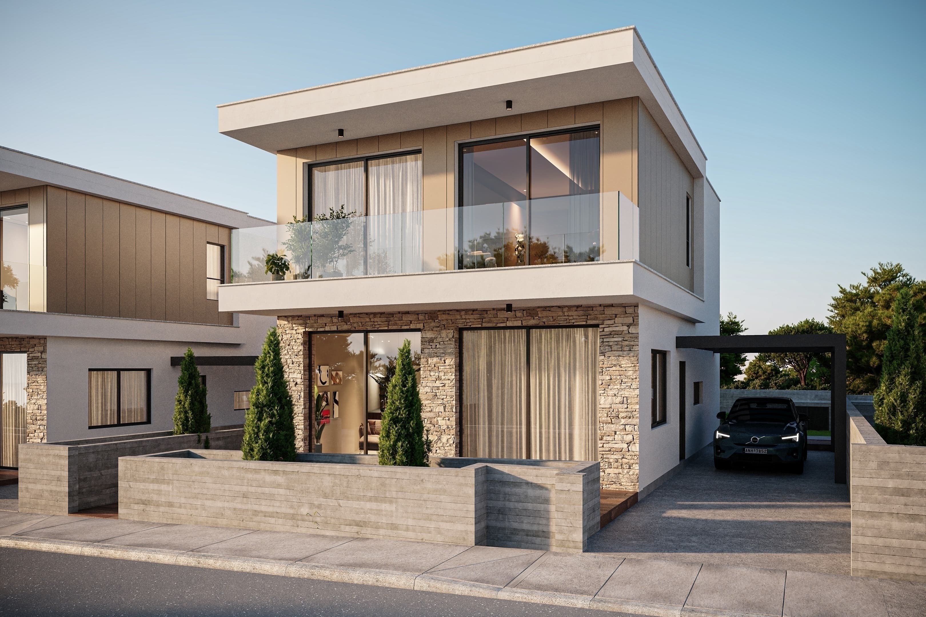 3-bedrooms house in Paphos, Cyprus.