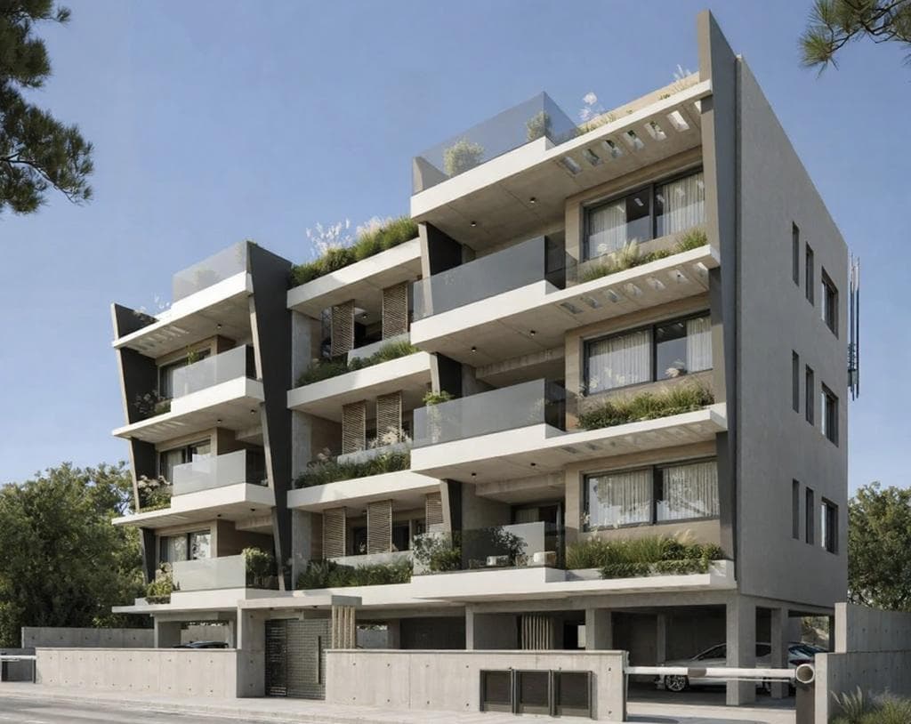 2-bedrooms apartments in Limassol, Cyprus.
