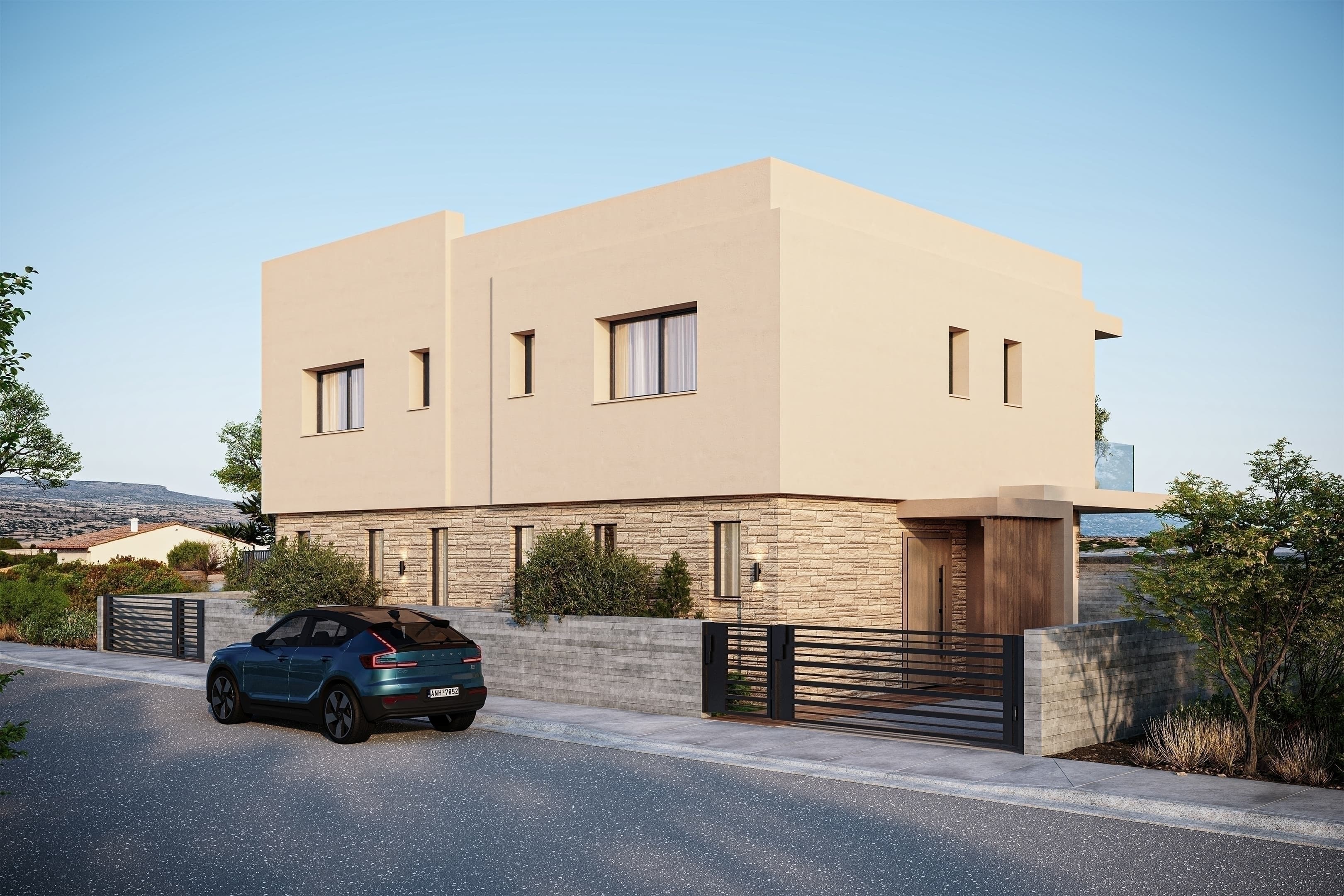 3-bedrooms house in Paphos, Cyprus.