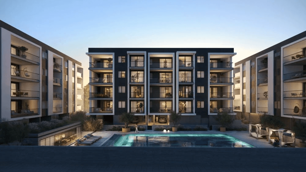 1-bedrooms apartments in Limassol, Cyprus.