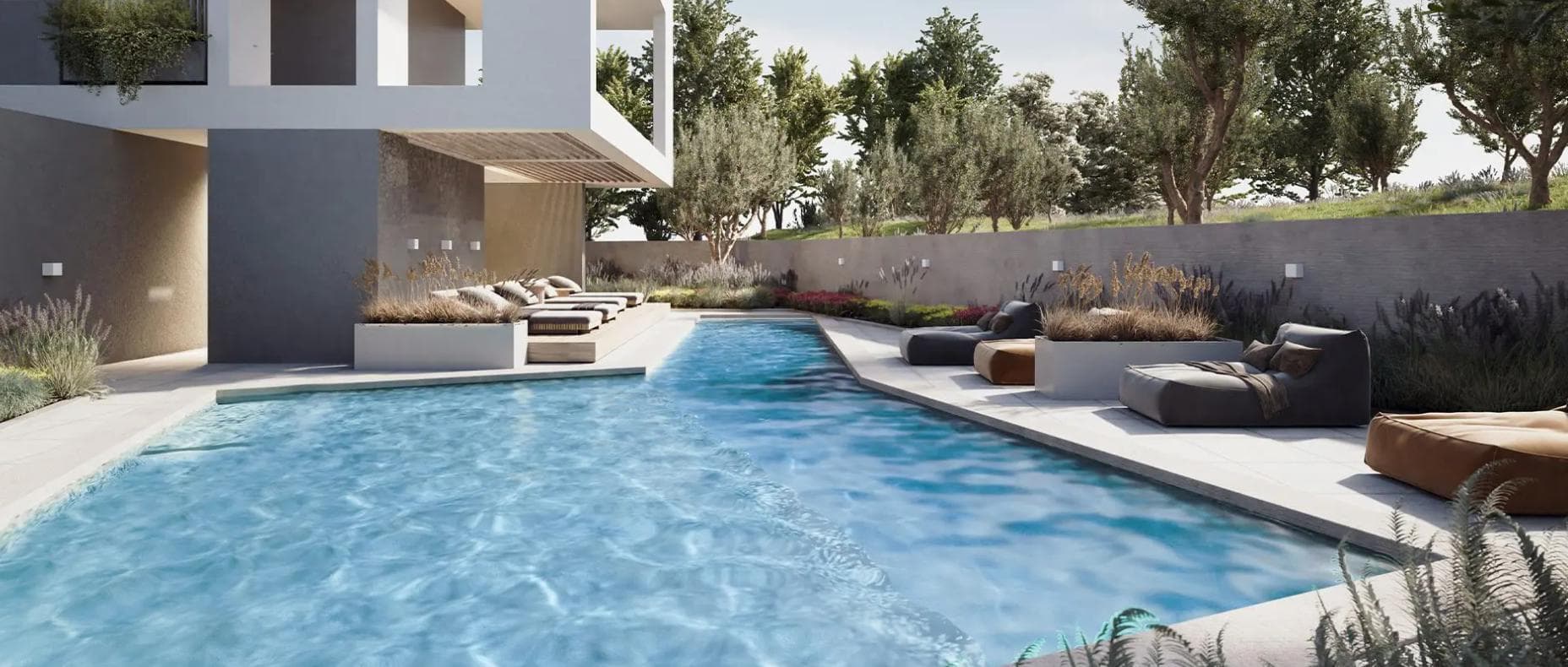 3-bedrooms apartments in Limassol, Cyprus.