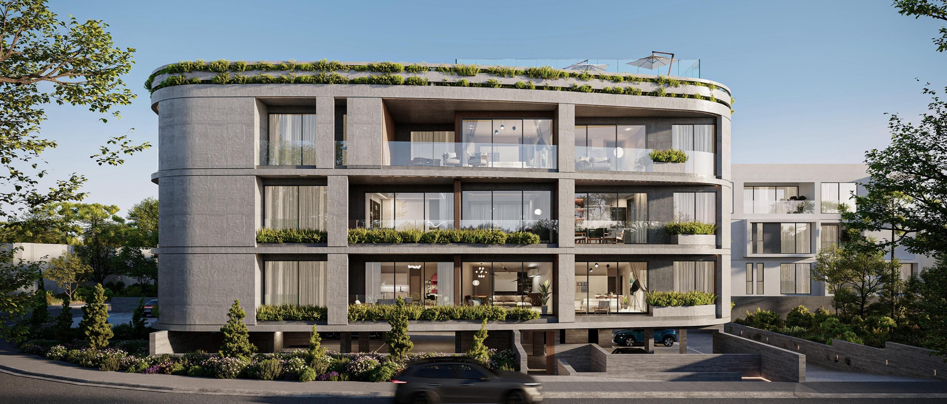 1-bedrooms apartments in Paphos, Cyprus.