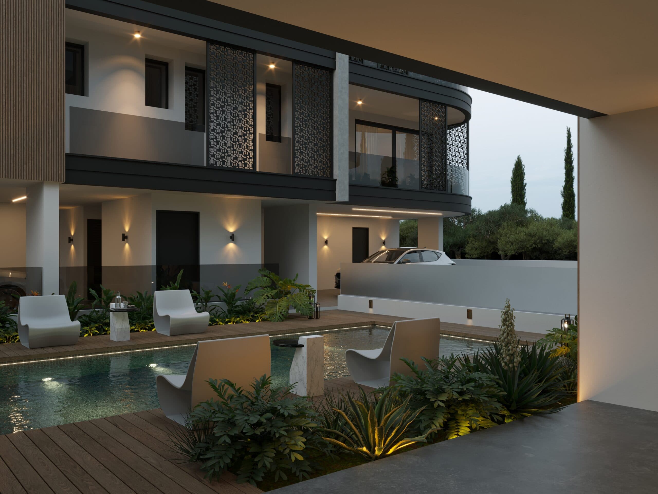 2-bedrooms apartments in Larnaca, Cyprus.