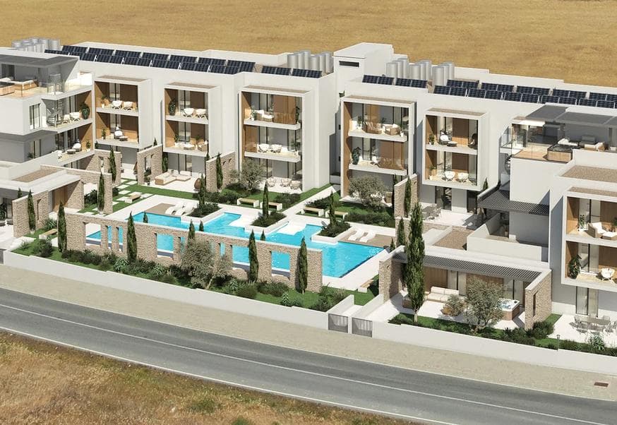 2-bedrooms apartments in Larnaca, Cyprus.