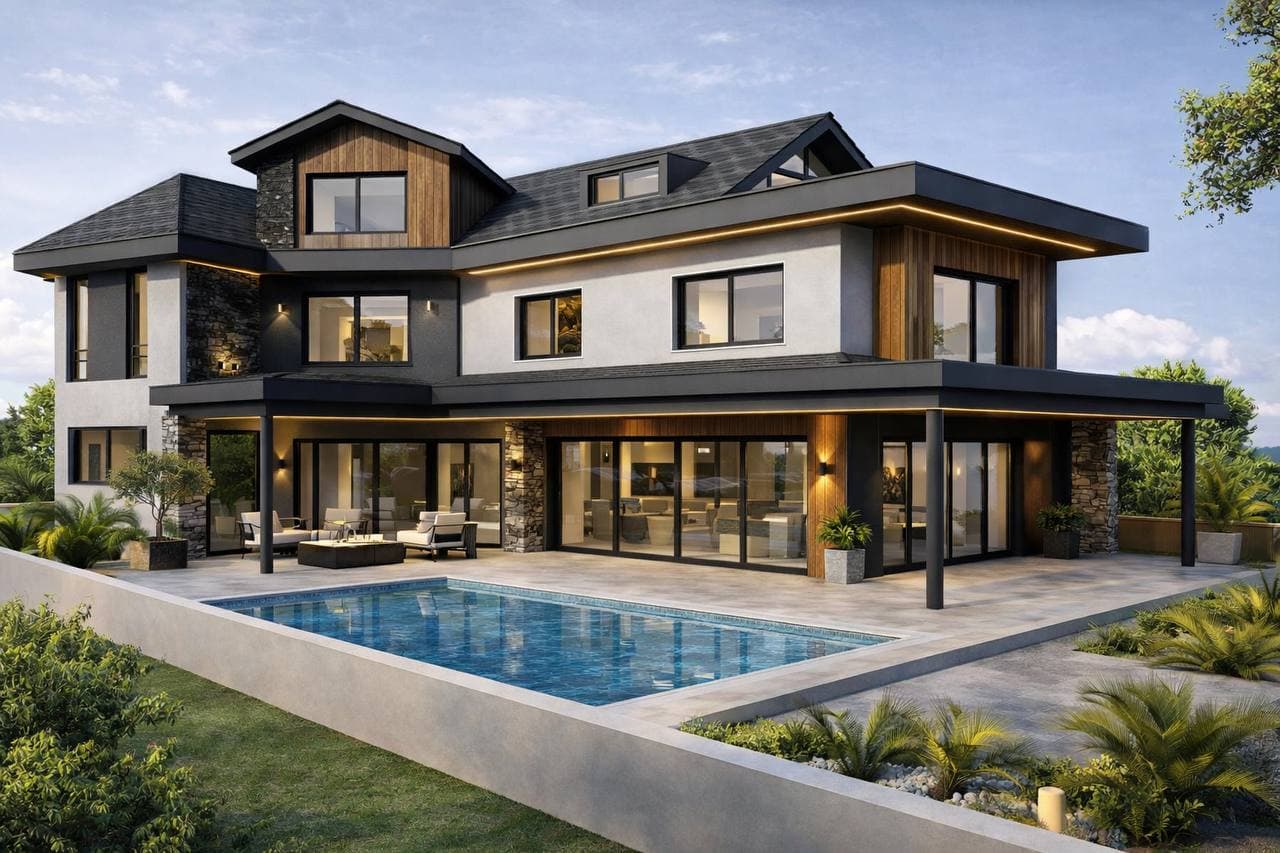 8-bedrooms house in Limassol, Cyprus.