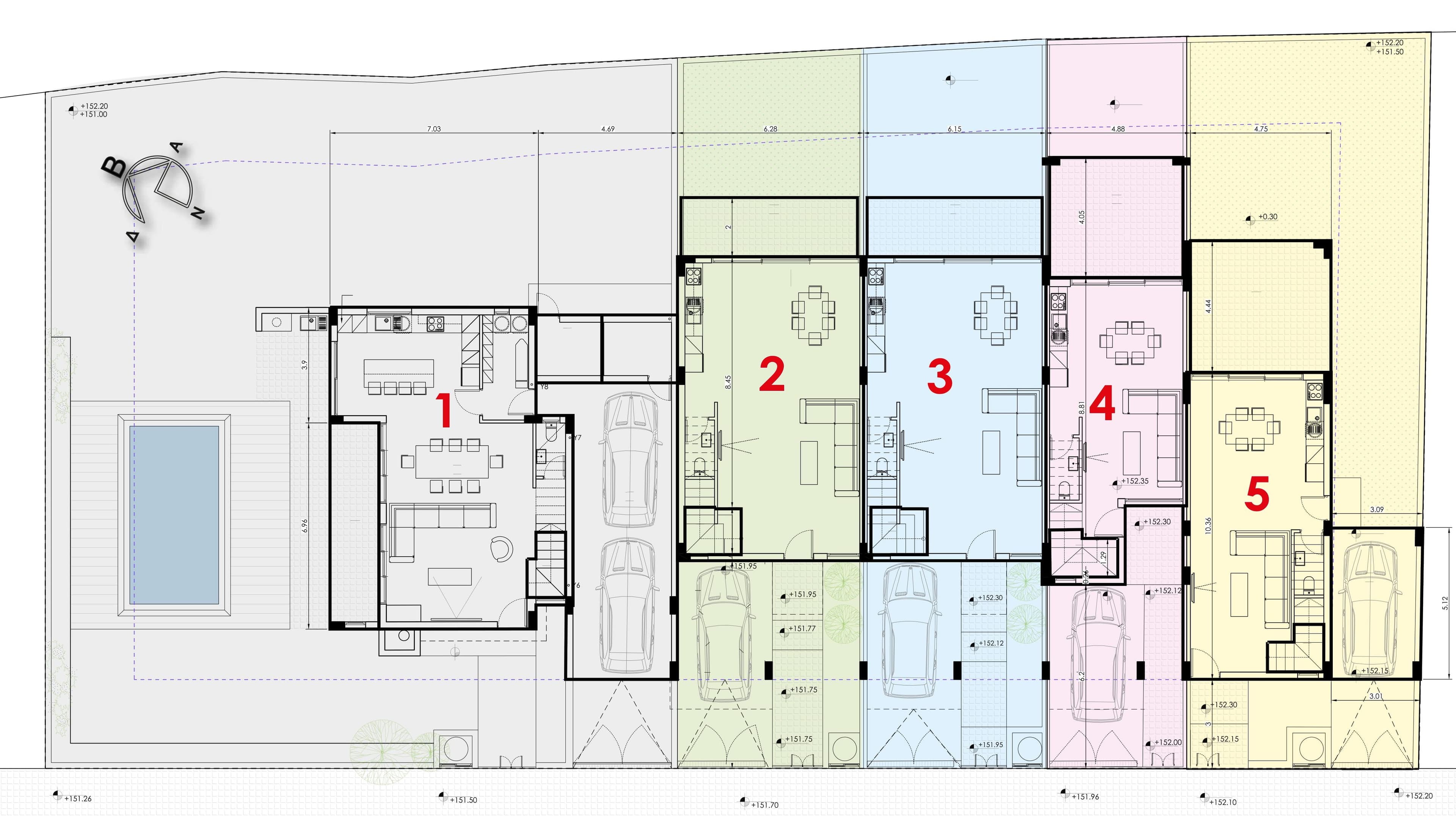 3-bedrooms house in Nicosia, Cyprus.