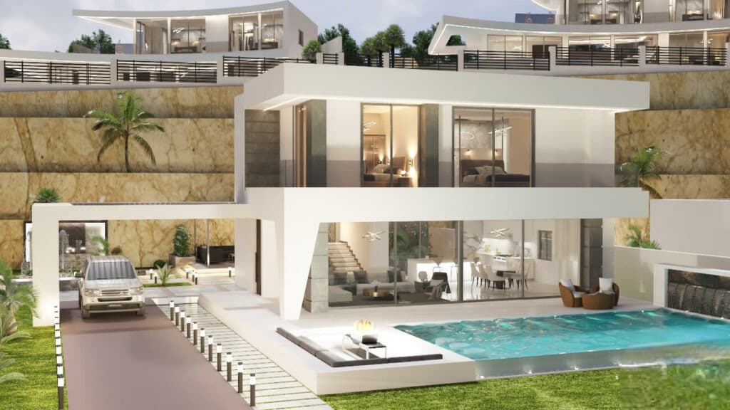 4-bedrooms house in Limassol, Cyprus.