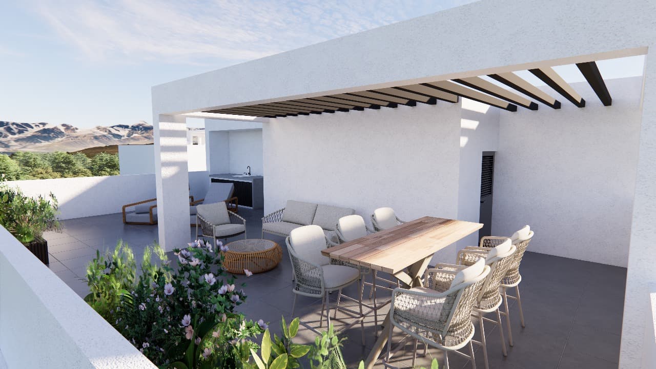 2-bedrooms apartments in Larnaca, Cyprus.