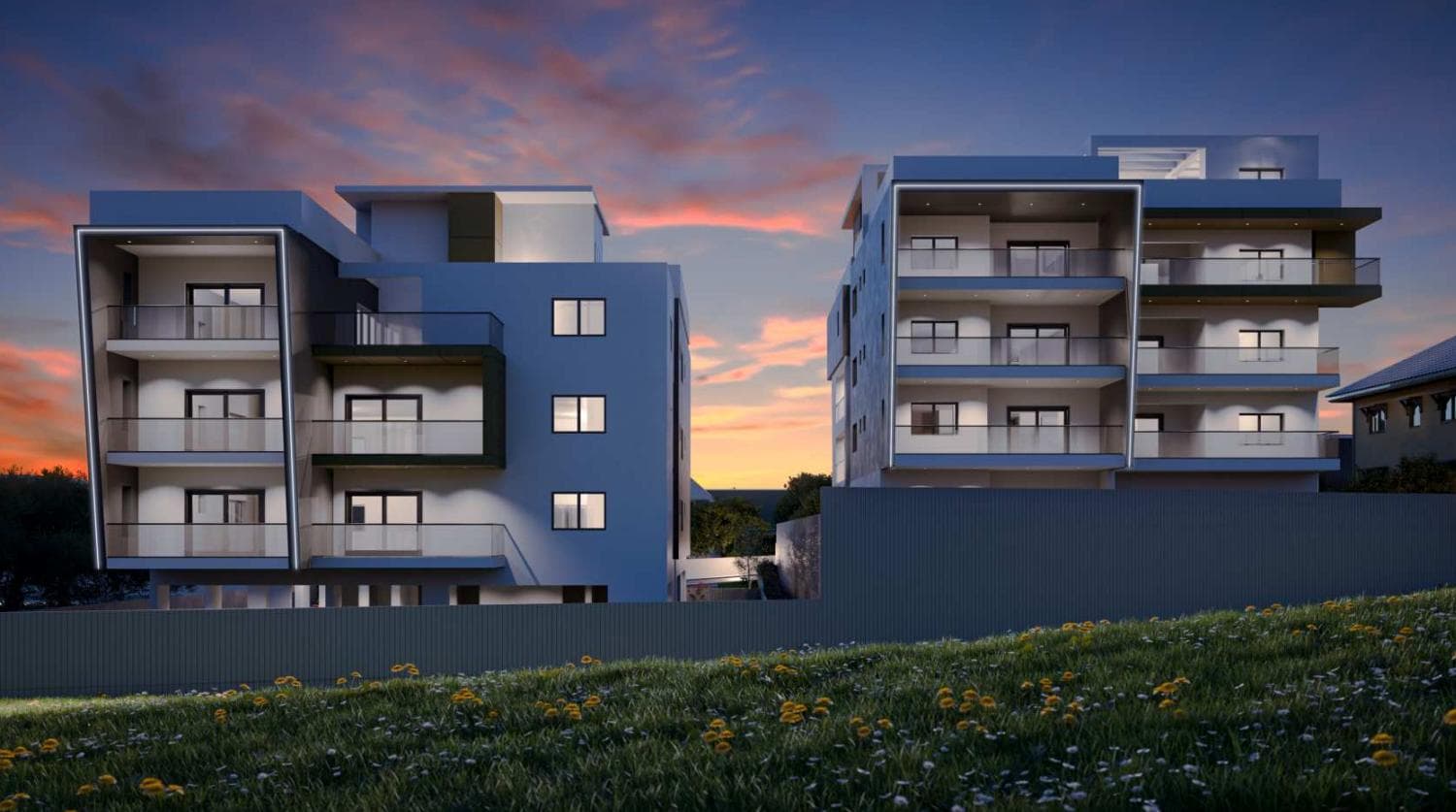 2-bedrooms apartments in Limassol, Cyprus.