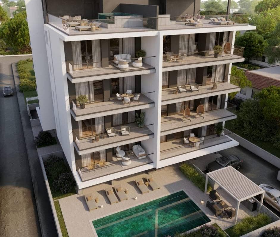 1-bedrooms apartments in Limassol, Cyprus.