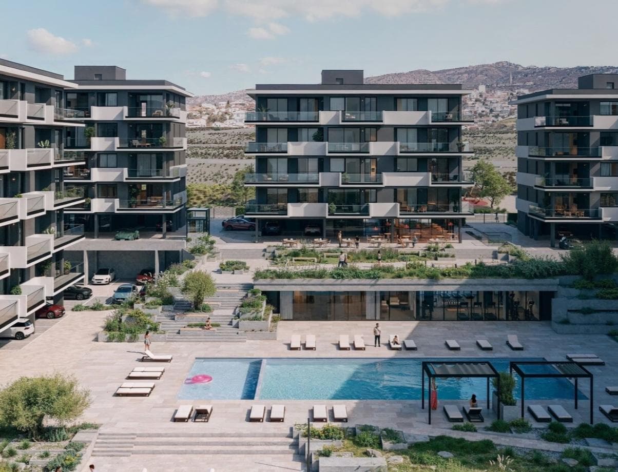 3-bedrooms apartments in Limassol, Cyprus.