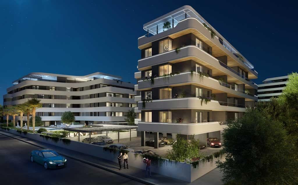 3-bedrooms apartments in Limassol, Cyprus.