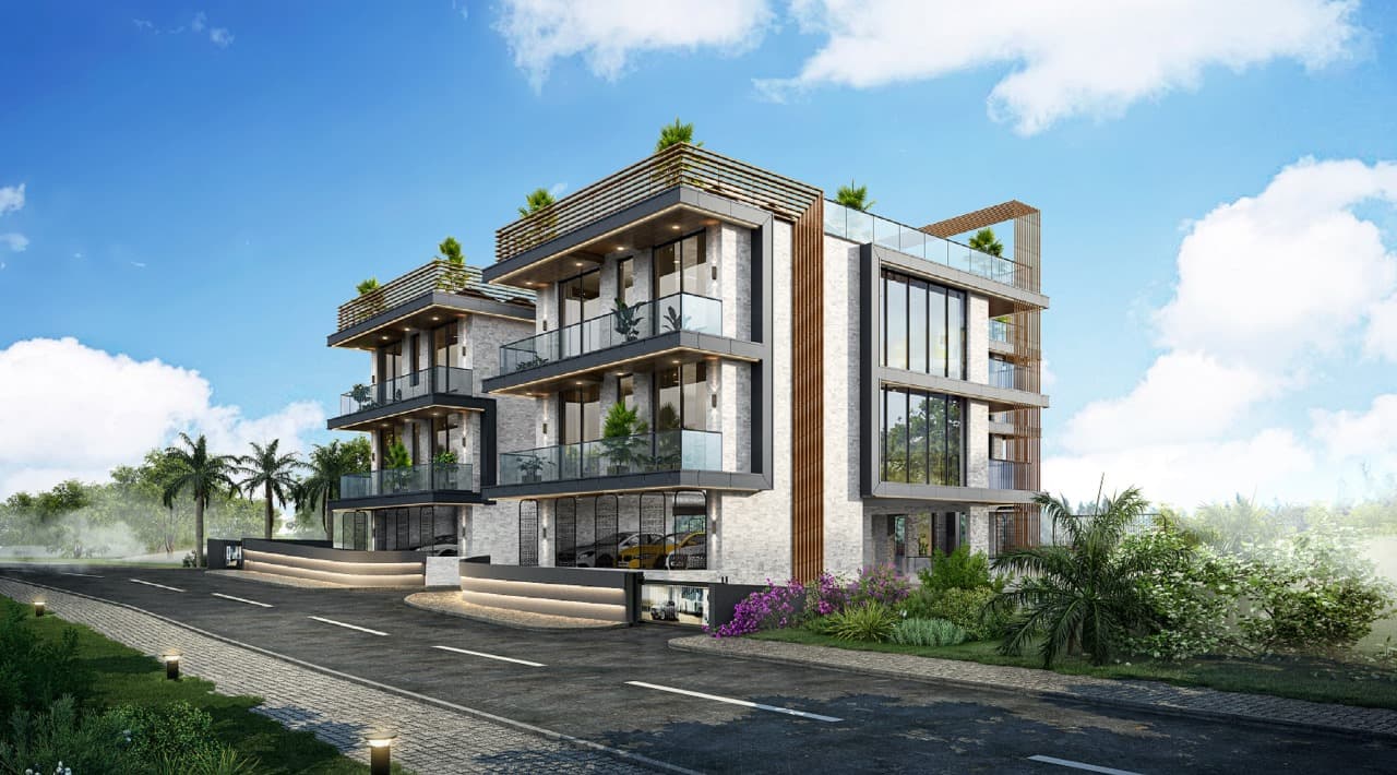3-bedrooms apartments in Limassol, Cyprus.