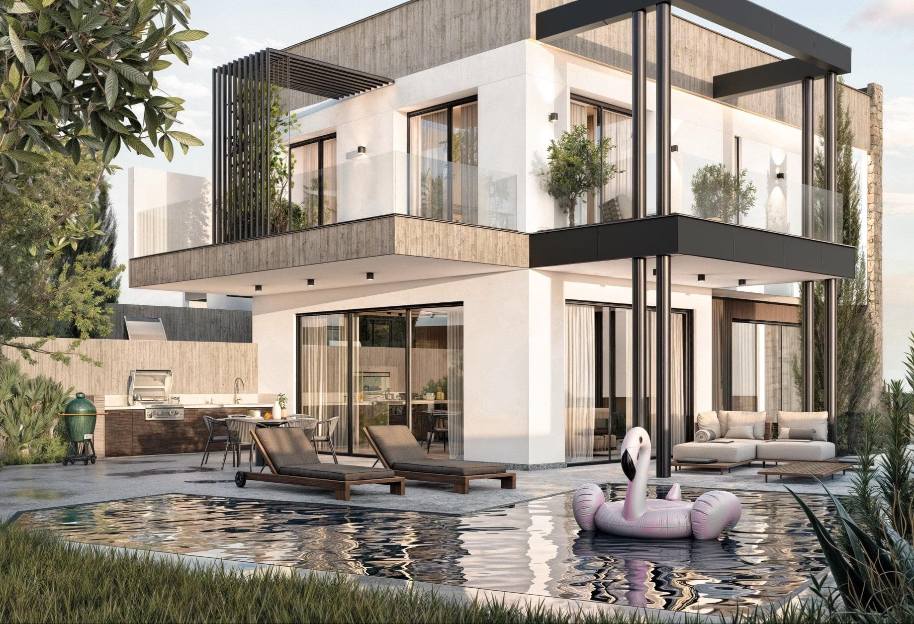 4-bedrooms house in Limassol, Cyprus.