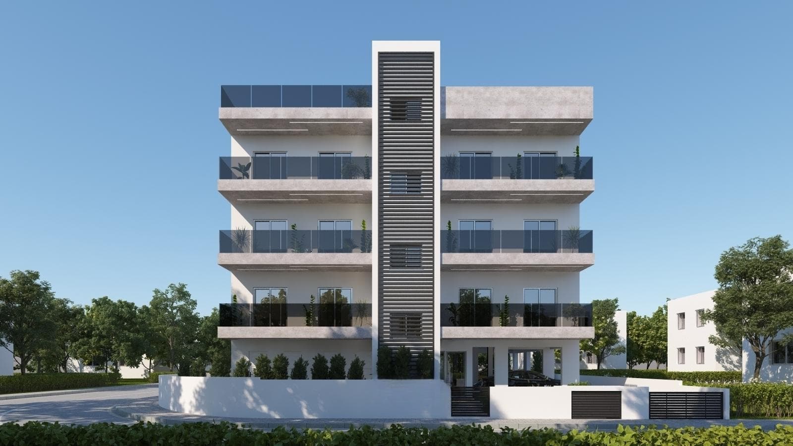 2-bedrooms apartments in Limassol, Cyprus.
