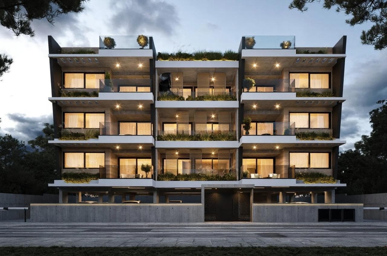 2-bedrooms apartments in Limassol, Cyprus.