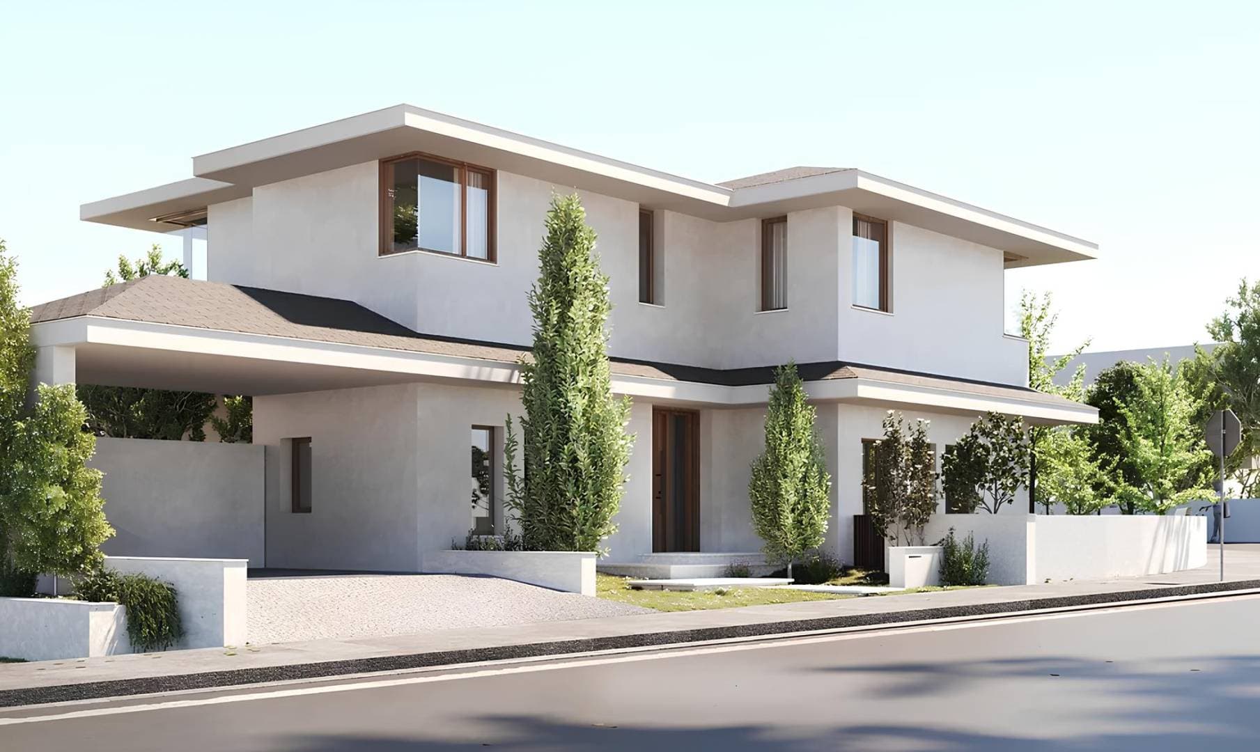 3-bedrooms house in Nicosia, Cyprus.