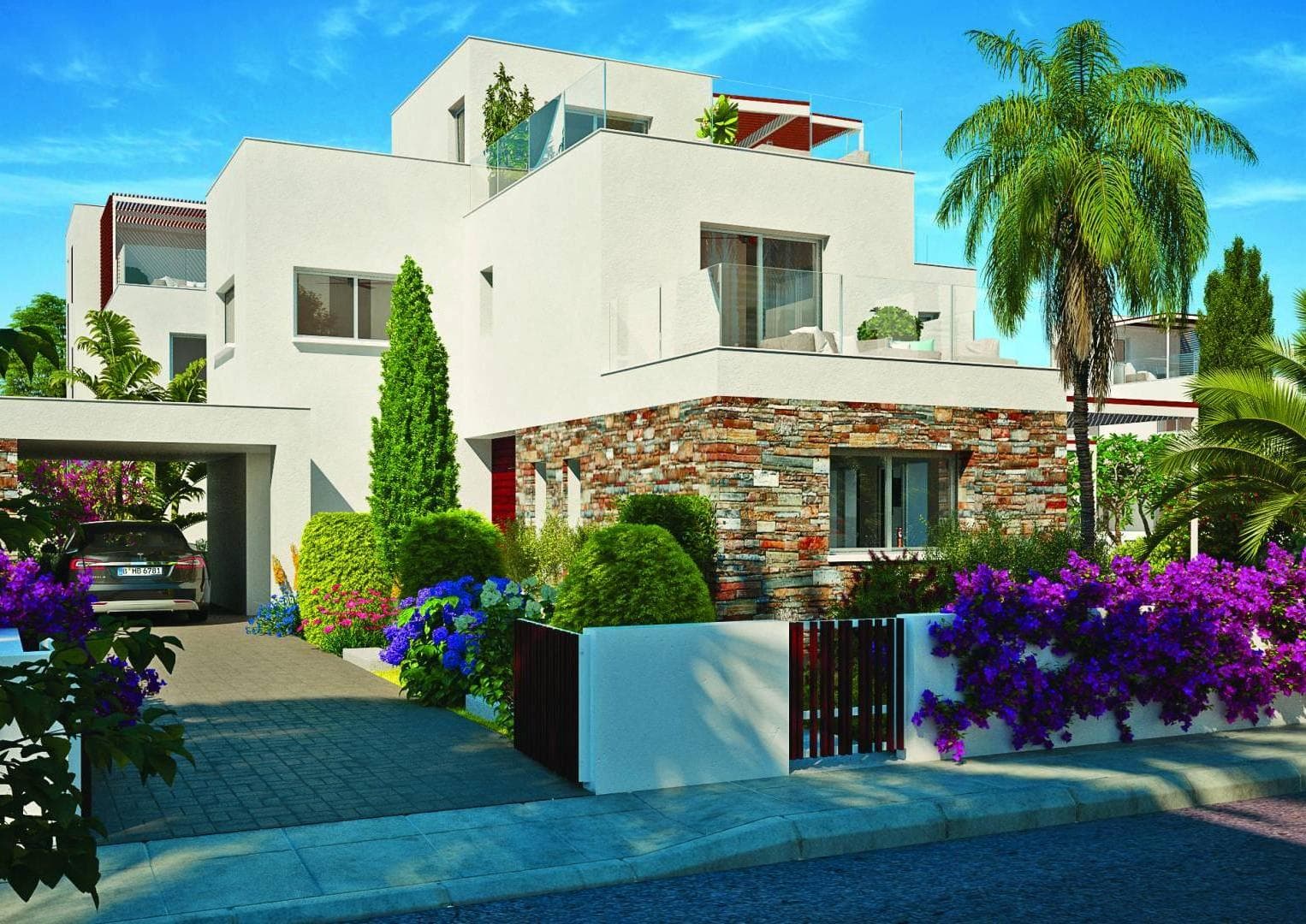 4-bedrooms house in Paphos, Cyprus.