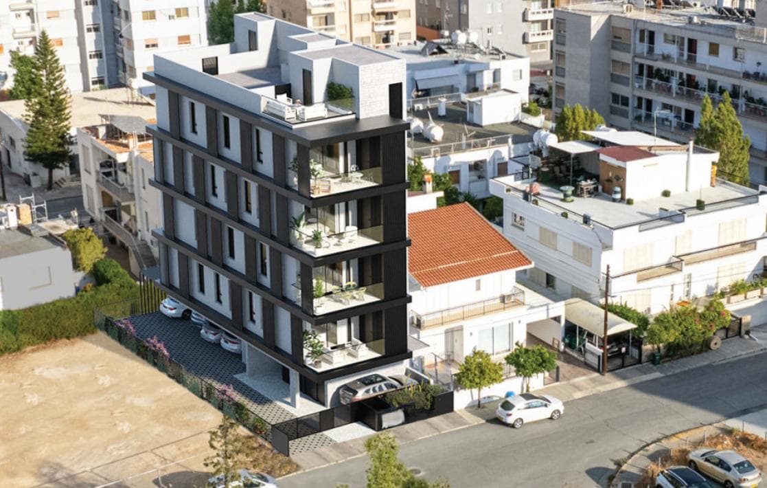 2-bedrooms apartments in Nicosia, Cyprus.